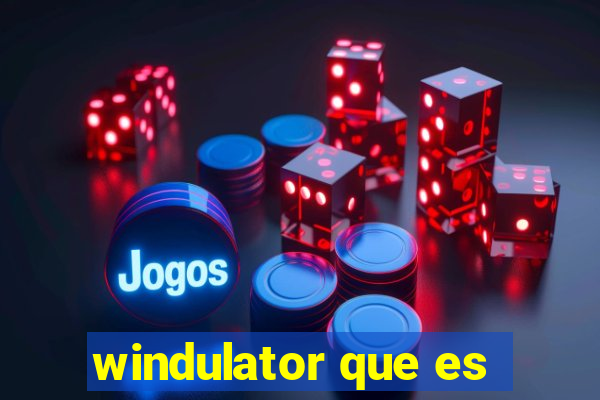 windulator que es